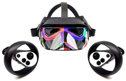 Huid Decals Verwijderbare Breng Beschermende Vr Headset Sticker Voor Oculus-Quest 40JB