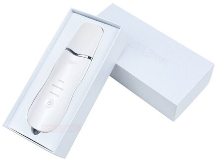 Huid Scrubber Gezicht Huid Spatel Comedondrukker Pore Schoner Gezicht Schoonheid Lifting Tool Voor Facial Diepe Reiniging 8803-wit