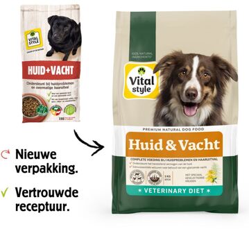 Huid  &  Vacht - Hondenvoer - 12 kg