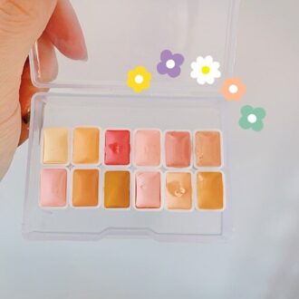 Huidskleur Set Van 12 Kleuren Aquarel Holbein,Van Gogh, windsor Newton Professionele Acuarelas Verf Art Levert Gouache 0.5ml 12kleuren