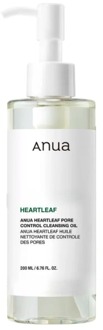 Huidverzorgingskit Anua Heartleaf Pore Control Cleansing Oil & Heartleaf 77% Clear Pad 200 ml + 70 st
