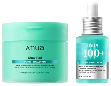 Huidverzorgingskit Anua PDRN Deep Hydrating Prep & Boost Duo 30 ml + 60 st
