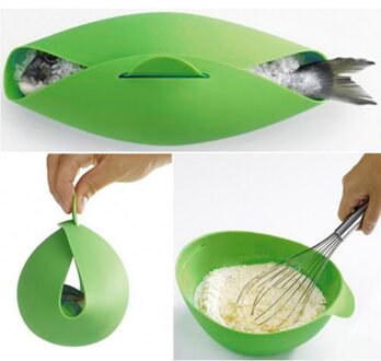 Huis Keuken Magnetron Stoomboot Zachte pasta Siliconen Vouwen Kom Bakken Vis Stoom Koffiebrander Brood Eten Kok tool + Z
