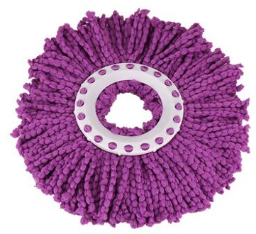 Huis Schoon Mops Set Vervangbare 360 Roterende Mops Zacht Microfiber Spinning Vloer Mop Hoofd Voor Huishoudster Thuis Floor Cleaning Paars