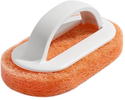 Huis Schoonmaken Sterke Decontaminatie Bad Borstel Magic Eraser Cleaner Cleaning Borstels Voor Keuken Badkamer Cleaning Tools wit