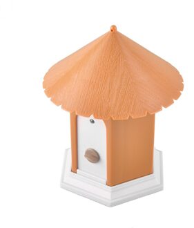 Huis Vorm Outdoor Ultrasone Anti Barking Stop Bark Ultrasonic Pet Dog Repeller Training Device Trainer Outdoor Blaf bruin