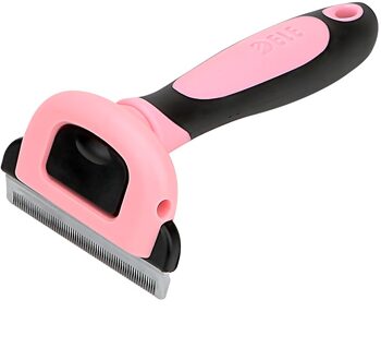 Huisdier Afneembare Clipper Attachment Huisdier Trimmer Kammen Supply Voor Kat Hond Furmins Kat Borstel Grooming Gereedschap Kammen Hond Haar Remover Roze / M