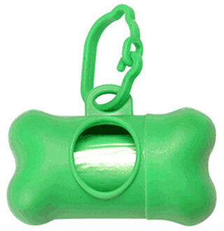 Huisdier Afvalzak Dispenser Voor Hond Afval Tas Houder Plastic Vuilniszak Dispenser Carrier Case Hond Huisdier 10 Roll Afval kak Tassen willekeurig kleur 5 Roll