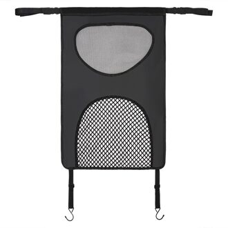 Huisdier Auto Achterbank Bescherming Netto Huisdier Isolatie Beschermende Netto Voor Voertuig zwart