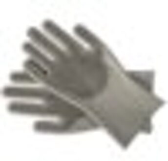 Huisdier Bad Borstel Handschoenen Hond Grooming Shampoo Borstel Zacht En Duurzaam Siliconen Huisdier Ontharing Handschoenen Voor Honden En Katten Grijs