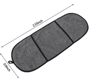 Huisdier Badhanddoek Huisdier Drogen Handdoek Deken Met Pocket Puppy Honden Katten Badjassen Hond Absorberende Quik Drogen Handdoeken Huisdier levert grijs