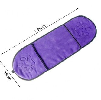 Huisdier Badhanddoek Huisdier Drogen Handdoek Deken Met Pocket Puppy Honden Katten Badjassen Hond Absorberende Quik Drogen Handdoeken Huisdier levert paars