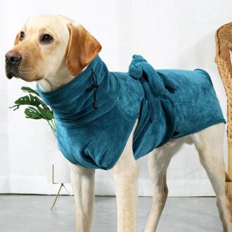 Huisdier Badjas Super Absorberende Huisdier Drogen Handdoek Microfiber Hond Bad Handdoeken Sneldrogende Kat Badhanddoek Huisdieren Mantel 2XL