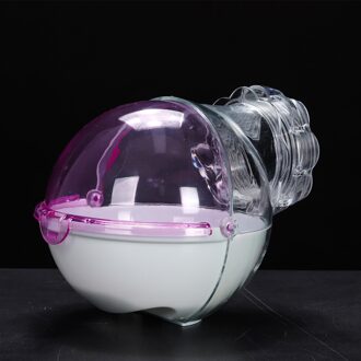 Huisdier Bed Hamster Bad Zand Kamer Klein Dier Speelgoed Acryl Muis Badkamer Kooi Huisdieren Doos Wc Hamster Kooien Buizen Huisdier levert roze