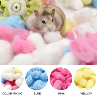 Huisdier Bed Hamster Bad Zand Kamer Klein Dier Speelgoed Acryl Muis Badkamer Kooi Huisdieren Doos Wc Hamster Kooien Buizen Huisdier levert willekeurig 100stk
