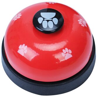 Huisdier Bel Levert Trainer Bells Training Kat Hond Speelgoed Honden Training CANQ889 Rood