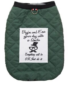 Huisdier Bulldog Wet Vechten Beijing Shar Pei Hond Katoenen Jas Herfst Winter Verdikte 19 Bull Plaid Katoenen Jas C / XXL