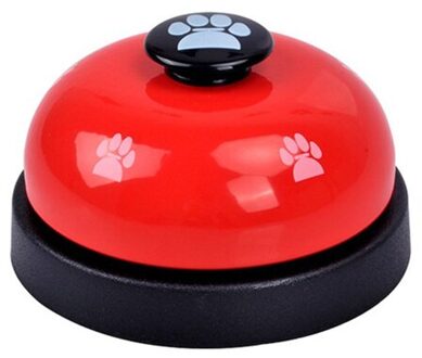 Huisdier Call Bell Hond Speelgoed Iq Training Hond Kat Voeden Ringer Educatief Speelgoed Huisdieren Speelgoed Interactieve Bell Eten Feeder Rood