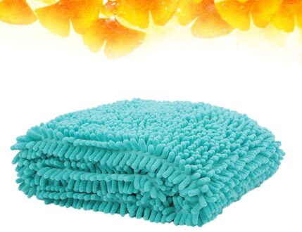 Huisdier Chenille Handdoek Hond Wateropname Handdoek Hond Chenille Douche Handdoek (Paars) afbeelding 1