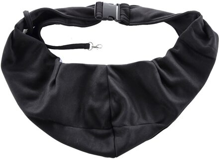 Huisdier Draagbare Schouder Diagonaal Ademend Uit Rugzak Reizen Outdoor Blauwe Streep Patroon Verstelbare Transport Bag Strap 4.25