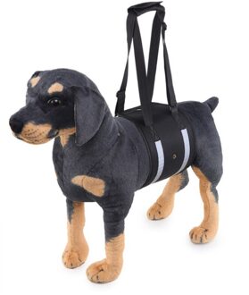 Huisdier Draagtas Duurzaam Polyester Hyena Met Huisdier Hand Strap Helpen Hond Bescherming Riem zwart / S