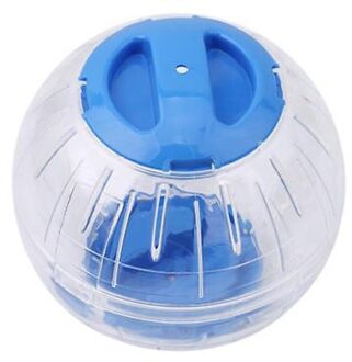 Huisdier Draaiende Bal Plastic Grounder Jogging Hamster Huisdier Kleine Oefening Speelgoed blauw