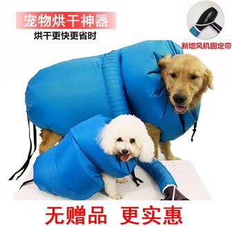 Huisdier Drogen Tas Blazen Machine Grote Hond Gewijd Hond Drogen Artefact Hond Föhn Thermostatische Asciugatrice 3000W Blauw