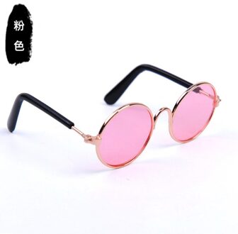 Huisdier Glazen Kat Zonnebril Teddy Hond Zonnebril Persoonlijkheid Trend Huisdier Accessoires Bril roze