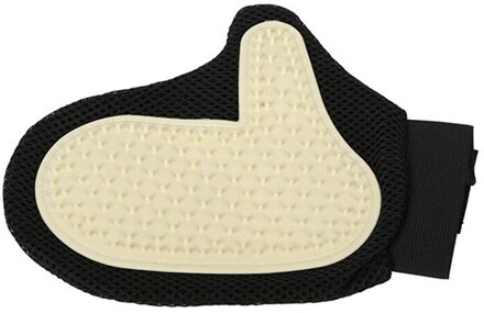 Huisdier Haar Handschoen Kam Pet Hond Kat Grooming Reinigingsborstel Handschoen Pet Hair Remover Gentle Efficiënte Massage Borstel Huisdieren Product khaki