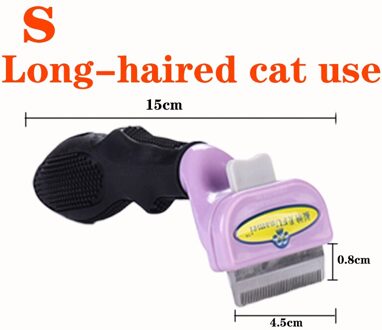 Huisdier Haaruitval Kam Pet Hond Kat Grooming Brush Tool Furmins Ontharing Kam Voor Honden Katten Dierbenodigdheden S Cat2