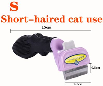 Huisdier Haaruitval Kam Pet Hond Kat Grooming Brush Tool Furmins Ontharing Kam Voor Honden Katten Dierbenodigdheden S kat