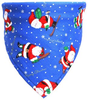 Huisdier Halsdoek Kat Hond Accessoires Kerst Sjaal Afdrukken Bandana Slabbetjes Sjaal Kraag Huisdier Speeksel Ademend Handdoek