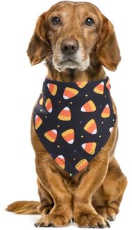 Huisdier Halsdoek Kat Hond Accessoires Sjaal Waterdicht Bandana Slabbetjes Sjaal Kraag Huisdier Speeksel Handdoek Halloween Huisdier Driehoek Handdoek F