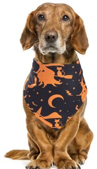 Huisdier Halsdoek Kat Hond Accessoires Sjaal Waterdicht Bandana Slabbetjes Sjaal Kraag Huisdier Speeksel Handdoek Halloween Huisdier Driehoek Handdoek