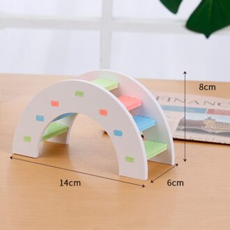 Huisdier Hamster Houten Brug Hamster Hamster Speelgoed Houten Brug Hamster Levert Houten Brug Eco-vriendelijke Speelgoed Kleine Chinchilla groot