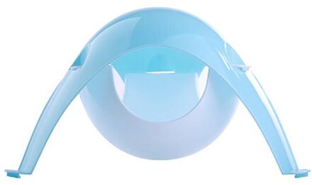 Huisdier Hamster Huis Ruimte Pod Dual-Gebruik Plastic Hamster Kooi Hangmat Kleine Dier Ruimte Pod Kooi Voor Hamster Ratten hamster Nest lucht blauw