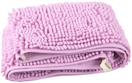Huisdier Handdoek Chenille Super Zeem Ultra Absorberende Snel Droog Huisdier Bad Handdoeken Voor Hond Kat Multipurpose roze / XL