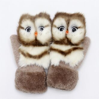 Huisdier Handschoenen Creatieve Leuke Winter Goves Heren Handschoenen Dames Winter Accessoires Running Handschoenen Thermo Kasjmier Gebreide Handschoen doorzichtig