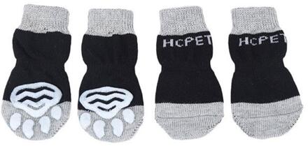 Huisdier Heldhaftige Antislip Hond & Kat Sokken Met Rubber Backing, controle Xl Gebruik Honden Om Geschikt Voor Maat S Katten Tractie Voor Indoo L4A1