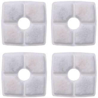 Huisdier Hond Kat Fontein Elektrische Automatische Water Feeder Dispenser Container Led Water Niveau Display Voor Honden Katten Drinken 4 plein Filters