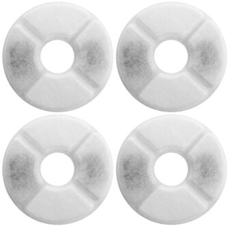 Huisdier Hond Kat Fontein Elektrische Automatische Water Feeder Dispenser Container Led Water Niveau Display Voor Honden Katten Drinken 4 ronde Filters