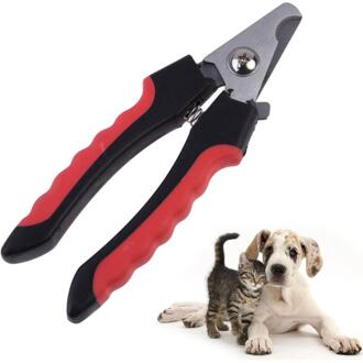 Huisdier Hond Kat Professionele Nagelknipper Cutter Rvs Grooming Animal Nail Schaar Clippers Nail Cutter Voor Puppy Hond Kat nee lock / M