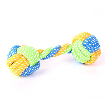 Huisdier Hond Speelgoed Katoenen Bal Puppy Chew Molaire Speelgoed Tanden Schoon Groen Touw Duurzaam Gevlochten Touw Funny Tool Voor Outdoor traning Style3