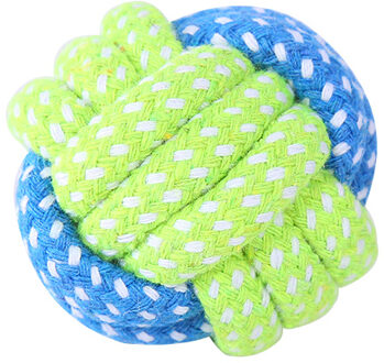 Huisdier Hond Speelgoed Katoenen Bal Puppy Chew Molaire Speelgoed Tanden Schoon Groen Touw Duurzaam Gevlochten Touw Funny Tool Voor Outdoor traning Style5