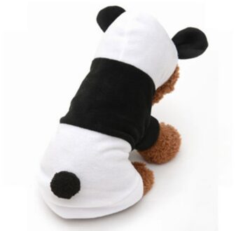 Huisdier Hoodie Hond Kleren Hoodie Winter Warme Jas Puppy Hond Panda Cosplay Kostuum Voor Chihuahua Teddy Pug Huisdier Kostuum XL