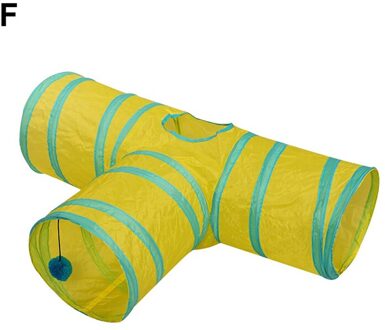 Huisdier Indoor Inklapbare Kat Tunnel Buis Kitty Tunnel Verveeld Kat Huisdier Speelgoed Peek Gat Speelgoed Kat Puppy Kitty Training Speelgoed F