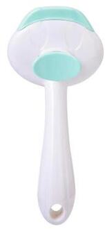 Huisdier Kam De-Drijvende Ontharing Cleaning Kam One-Key Ontharing Kammen Borstel Kat Kam Hond Benodigdheden kam Licht Groen