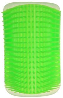 Huisdier Kam Kat Hoek Verwijderbare Groomer Krassen Wrijven Borstel Huisdier Ontharing Massage Trimmen Pet Grooming Schoonmaakproducten groen