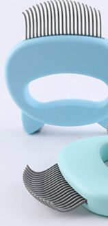 Huisdier Kam Massage Voor Katten 1blauw 1groen 2stk