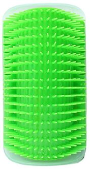 Huisdier Kam Verwijderbare Cat Hoek Groomer Krassen Wrijven Borstel Huisdier Ontharing Massage Trimmen Pet Grooming Schoonmaakproducten Licht Groen